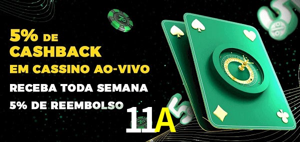 Promoções do cassino ao Vivo 11A